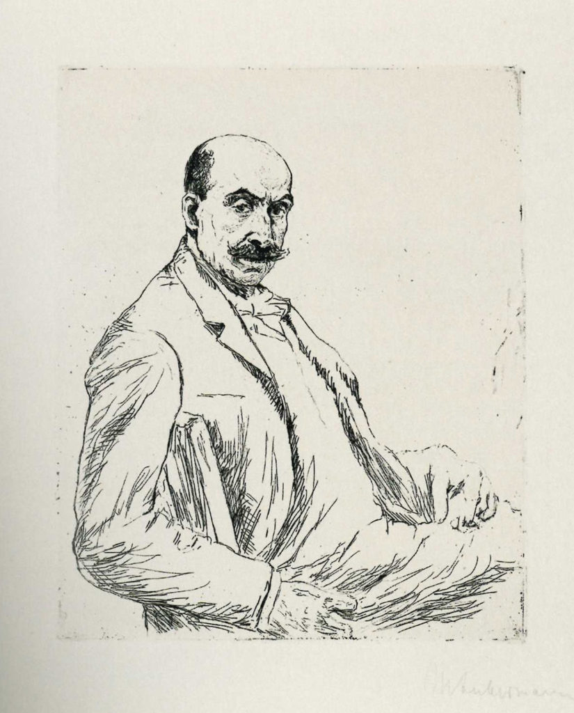 Max Liebermann: Selbstbildnis, 1906