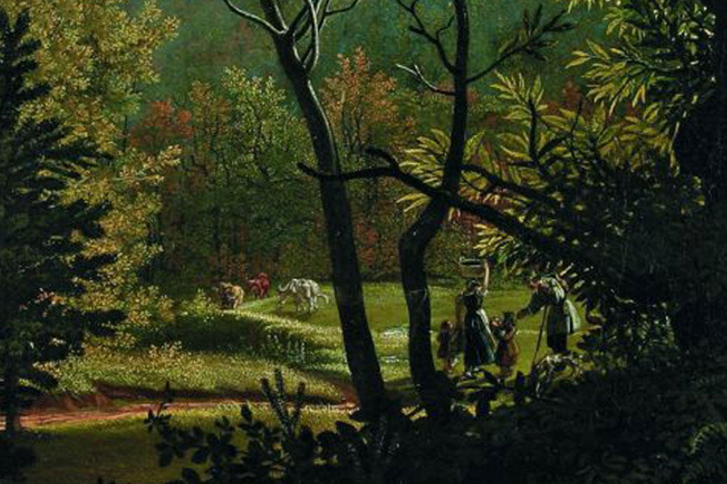 Fried: Blick auf die Madenburg