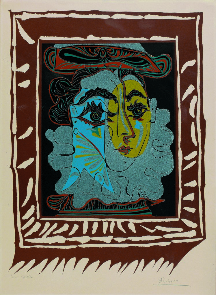 Pablo Picasso, Portrait de femme à la fraise, VG Bild-Kunst, Bonn 2023