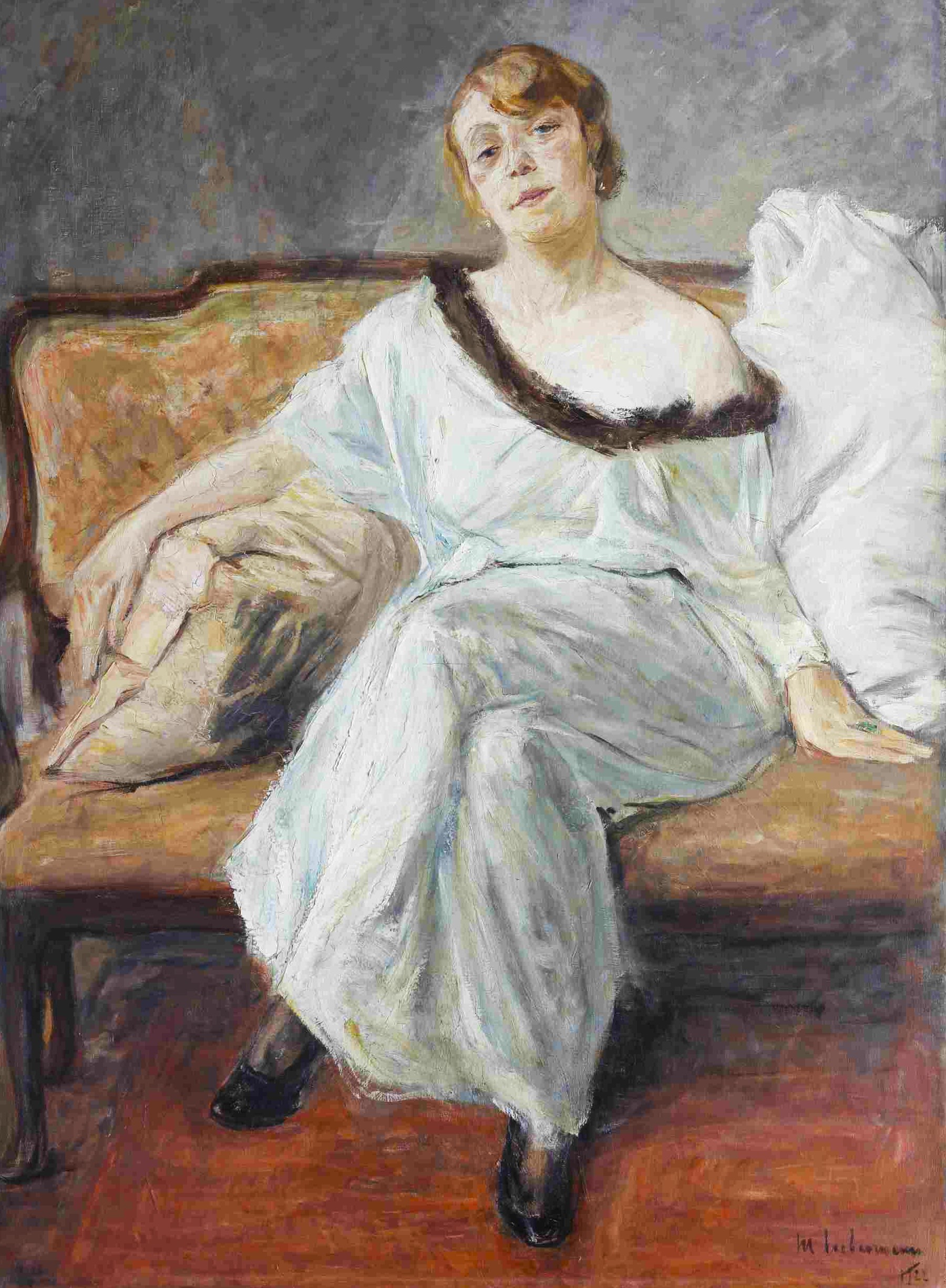 Lola Leder – Liebermann Max Liebermann (1847—1935), Bildnis Lola Leder, 1922, Inv. Nr. M 80/4