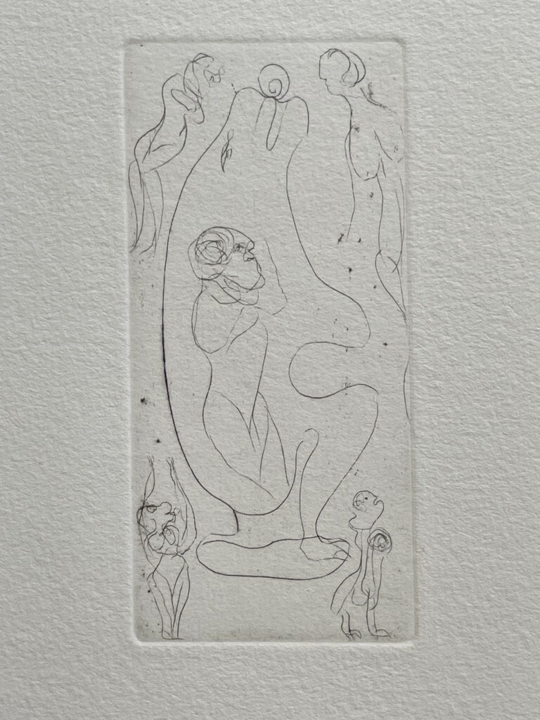 Grafik des Künstlers Gerhard Altenbourg