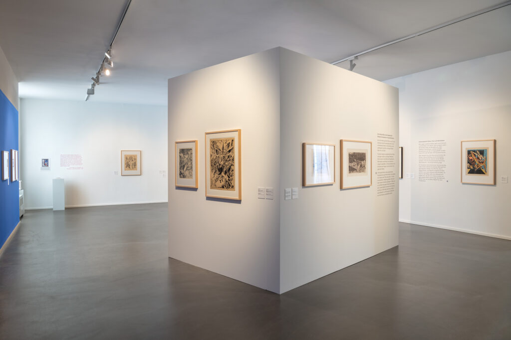 Ausdrucksstarke Druckgrafiken und Gemälde in der Sonderausstellung „Unerhört Expressiv!“ im mpk Museum Pfalzgalerie Kaiserslautern – ein Highlight für Reisende, die Kunst und Kultur erleben möchten.