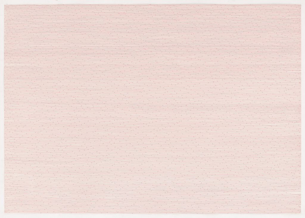 Christiane Schlosser, ohne Titel, 2017, Tuschzeichnung, Privatbesitz, VG Bild Kunst 2026