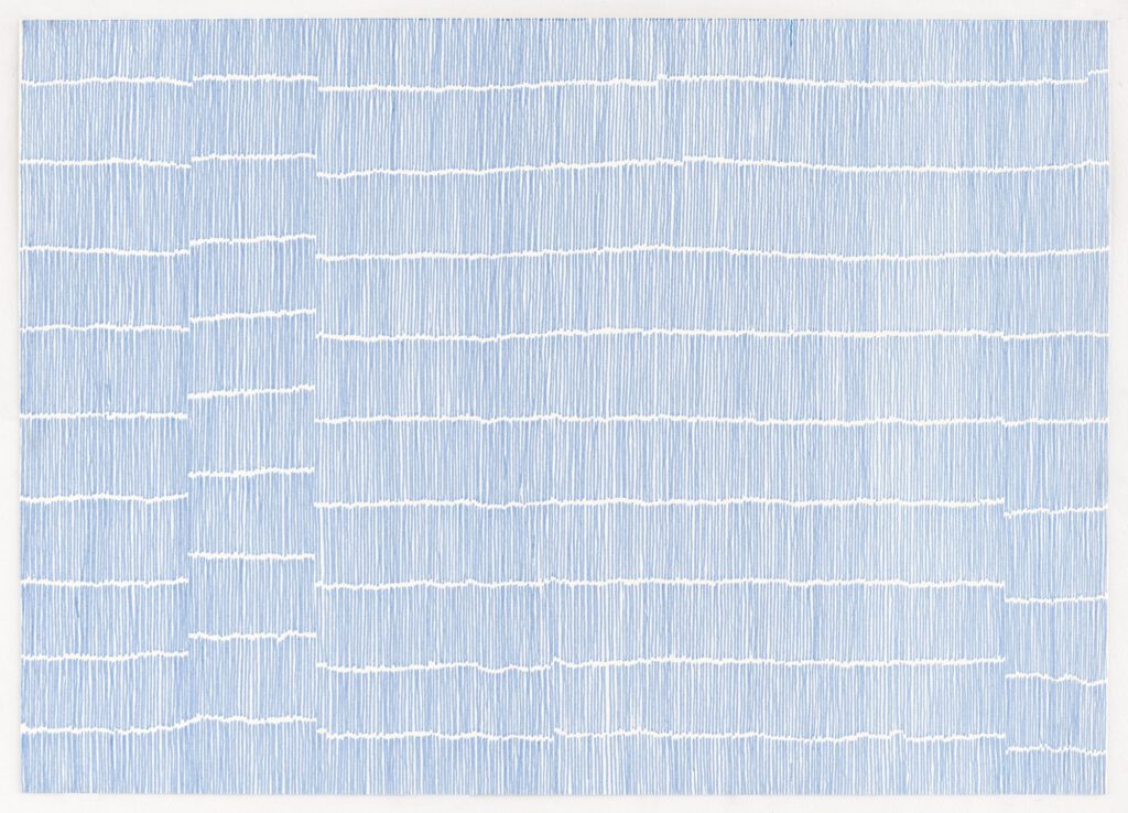 Christiane Schlosser, ohne Titel, 2013, Pigmentstift, Privatbesitz, VG Bild Kunst 2026