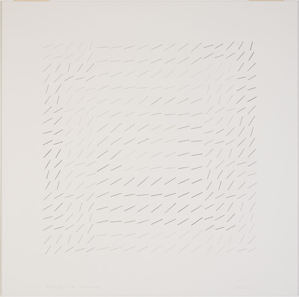 Klaus Staudt, Anfang, 2006, Bleistiftzeichnung, mpk, Graphische Sammlung, Inv.-Nr. 24/3503