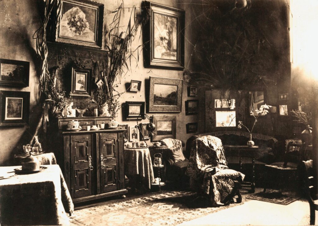 Tina Blau, Prateratelier, 1912, Fotos: Tina Blau-Nachlass