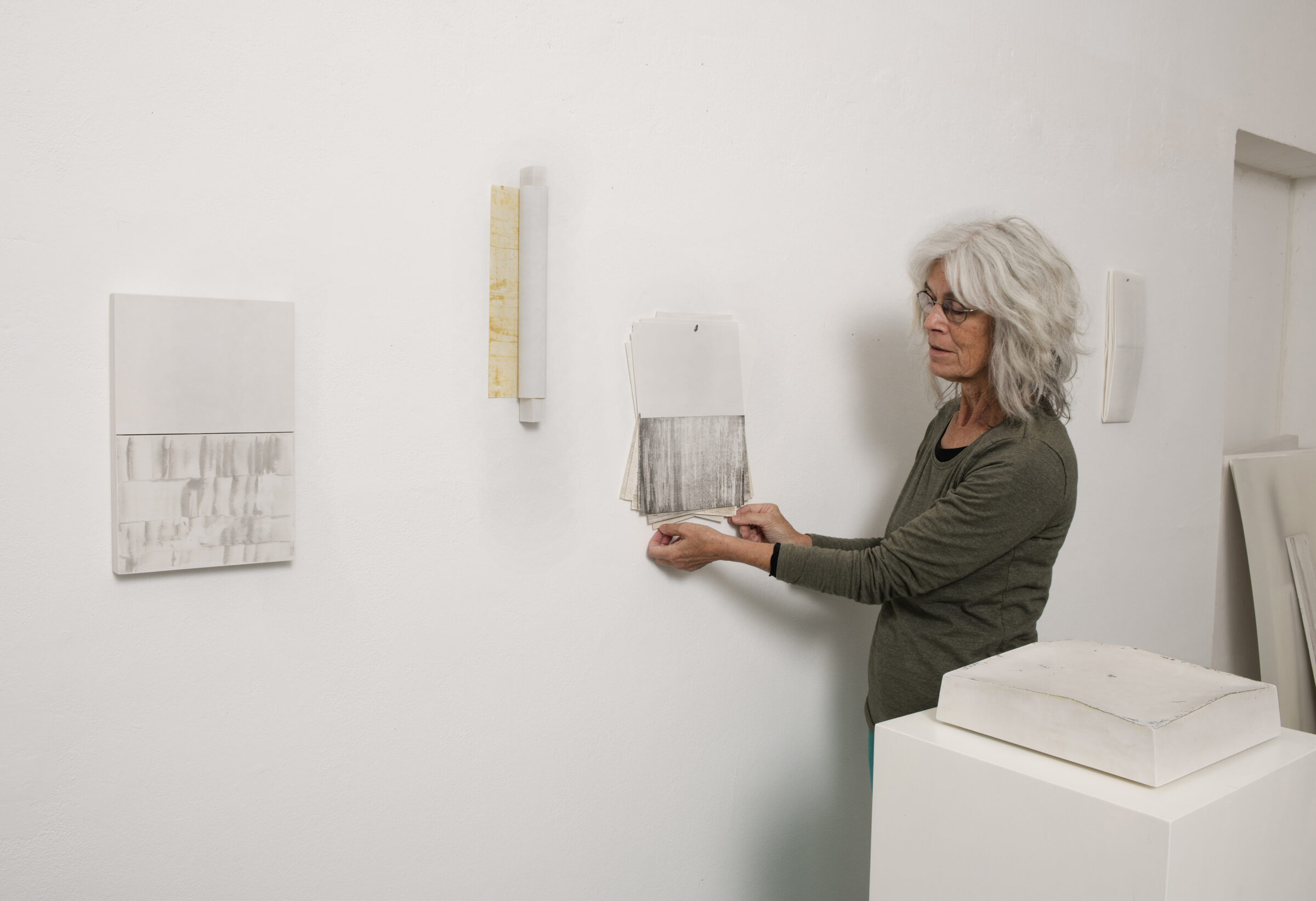 Doris Kaiser in ihrem Atelier